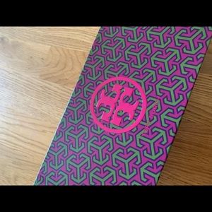 Tori Burch patent flats